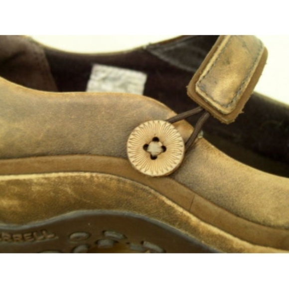 Merrell Plaza Emme Distressed Leather Mary Jane - Picture 3 of 8